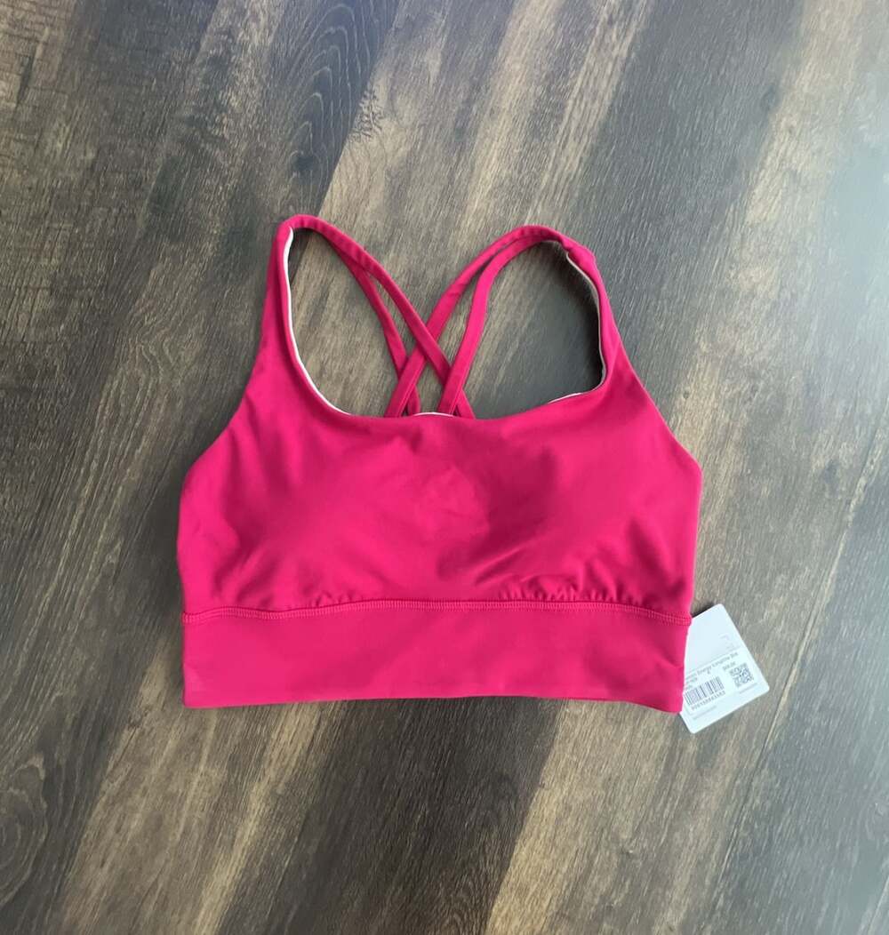 Lululemon Energy Longline Bra Medium Support B-D Cups Size 6